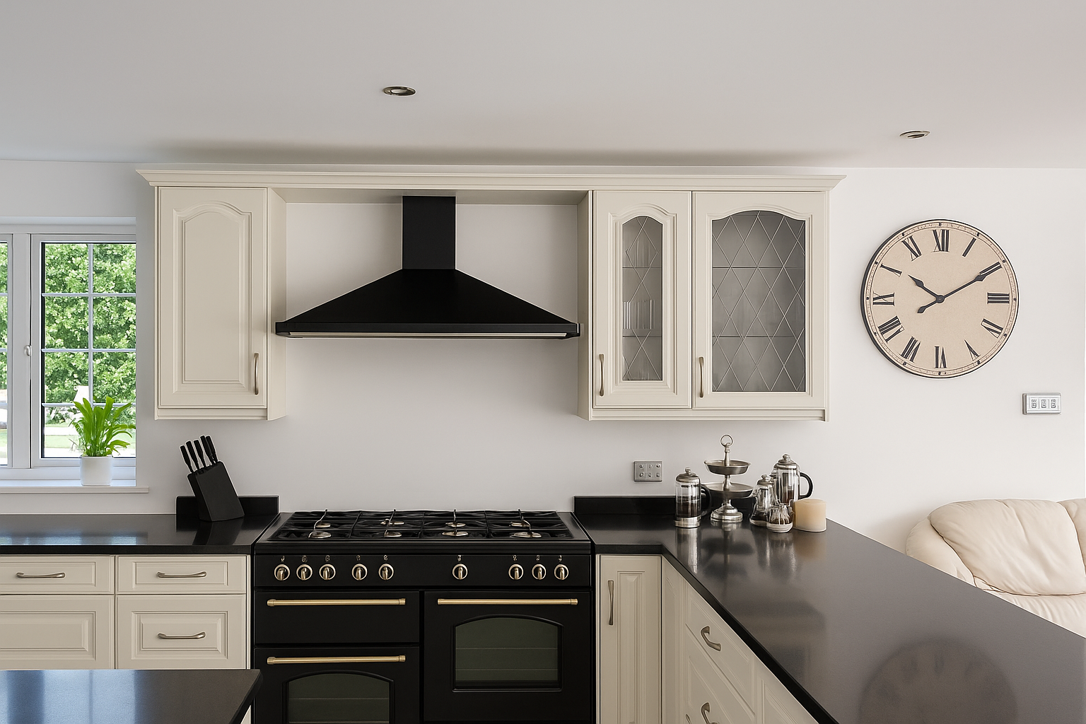 Kitchen Cabinet Spray Painting – Before & After - Additional Image